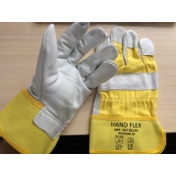 Rękawice robocze z miękkiej skóry licowej HAND FLEX 247 GC/02 - 120 par